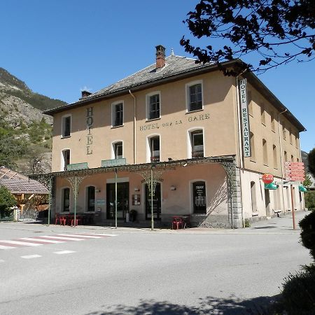 Hotel La Gare LʼArgentière-la-Bessée Eksteriør billede