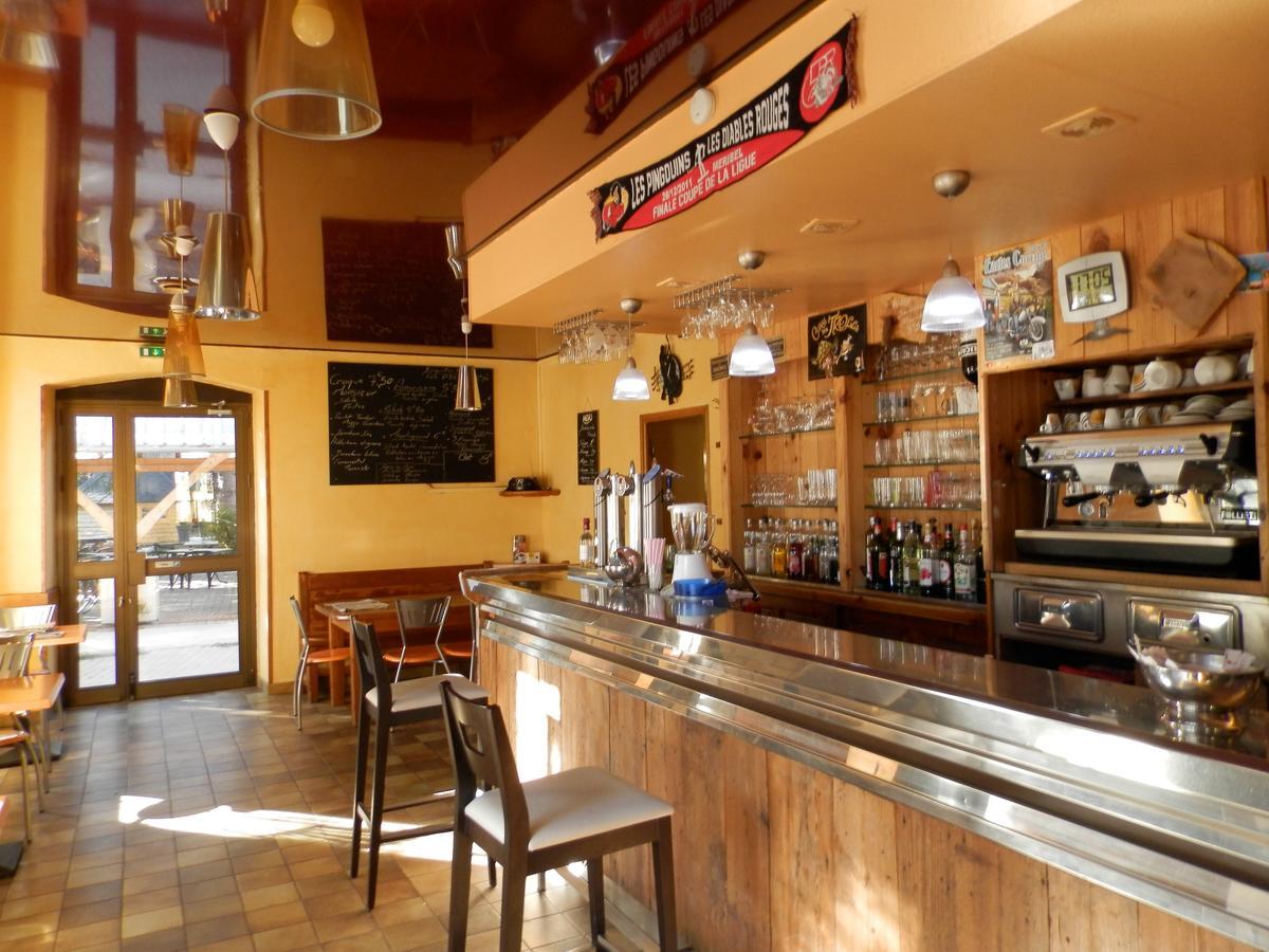 Hotel La Gare LʼArgentière-la-Bessée Eksteriør billede
